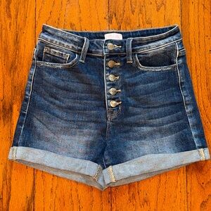 Cutest ever! Size S, Pink Lily, denim shorts- never worn!